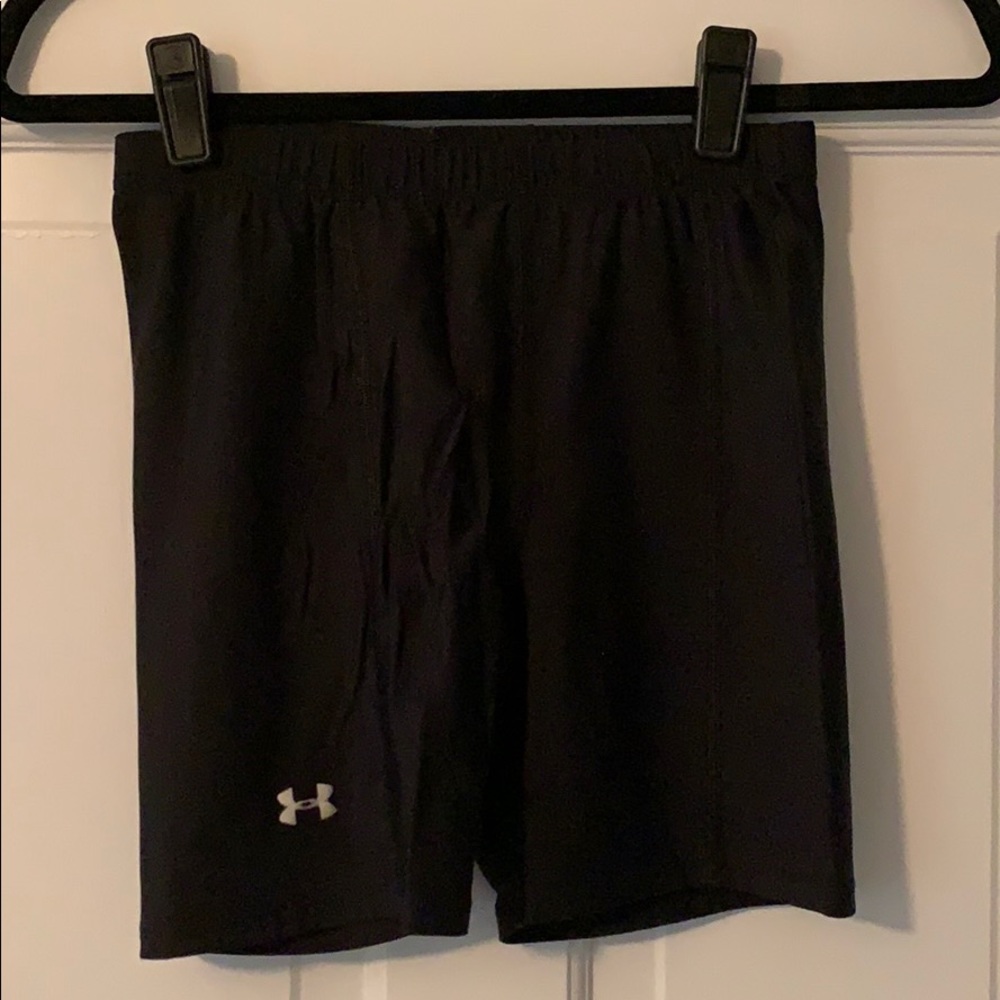 Under Armour Black Spandex Shorts
